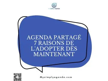 Agenda Partagé: 7 Raisons de l'Adopter dès Maintenant