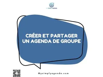 Créer et partager un agenda de groupe