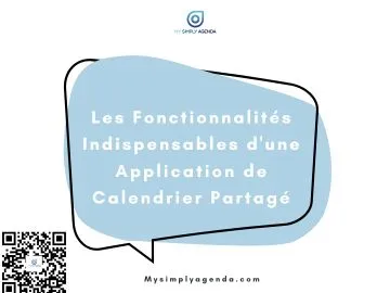 Les Fonctionnalités Indispensables d'une Application de Calendrier Partagé