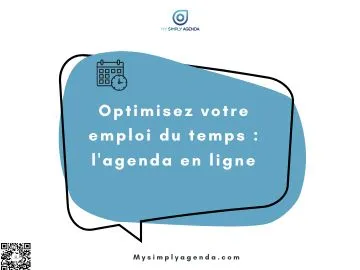 Optimisez votre emploi du temps : l'agenda en ligne