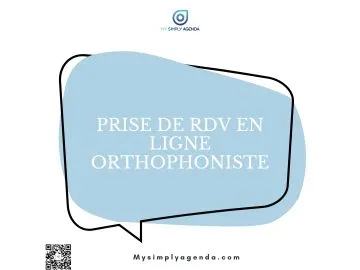 Prise de RDV en ligne orthophoniste