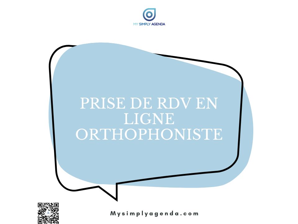 Prise de RDV en ligne orthophoniste