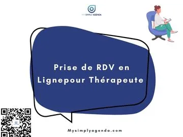 Prise de RDV en Ligne pour thérapeute